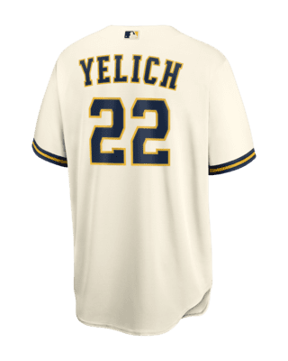 MLB Milwaukee Brewers (Christian Yelich) Men's Replica Baseball