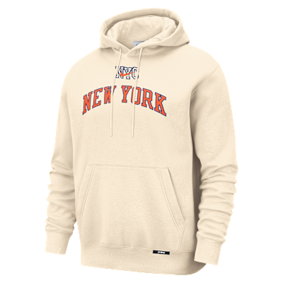 New York Knicks City Edition Men's Nike Basketball Club Pull-Over Hoodie