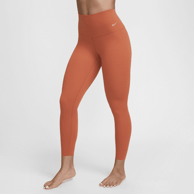 Nike Zenvy 7/8-Leggings mit sanftem Halt und hohem Taillenbund für Damen