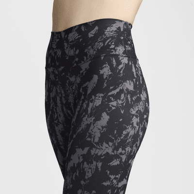 Leggings estampados de tiro alto de 7/8 para mujer Nike One