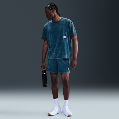 Ανδρική κοντομάνικη μπλούζα προπόνησης Dri-FIT Nike Gym Heritage