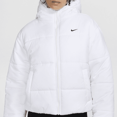 Chamarra con gorro Therma-FIT holgada para mujer Nike Sportswear Classic Puffer