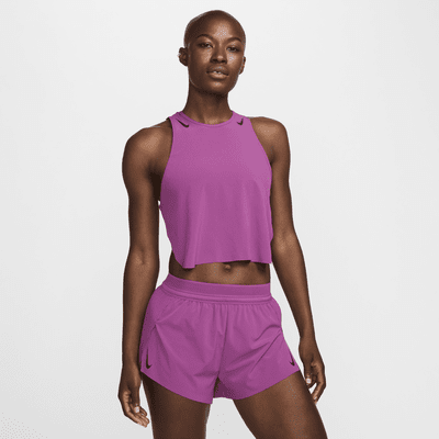 Débardeur court de running Dri-FIT ADV Nike AeroSwift pour femme