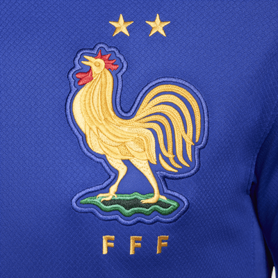 Kylian Mbappé FFF (herenelftal) 2024/25 Stadium Thuis Nike Dri-FIT replica voetbalshirt voor heren