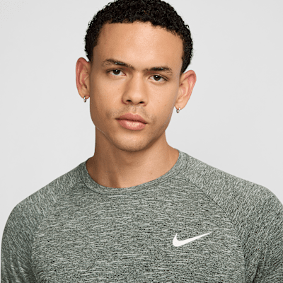 Maglia da nuoto Hydroguard mélange a manica corta Nike – Uomo
