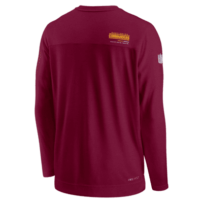 Nike Dri-FIT Velocity Athletic Stack (NFL Washington Commanders) Men's  Long-Sleeve T-Shirt