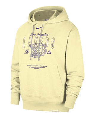 Мужское худи Los Angeles Lakers Standard Issue Nike Dri-FIT NBA Hoodie