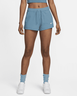 Nike Women's High-Waisted Jersey Shorts.