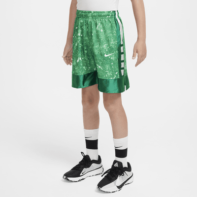 Shorts de básquetbol Dri-FIT para niño talla grande Nike Elite 23