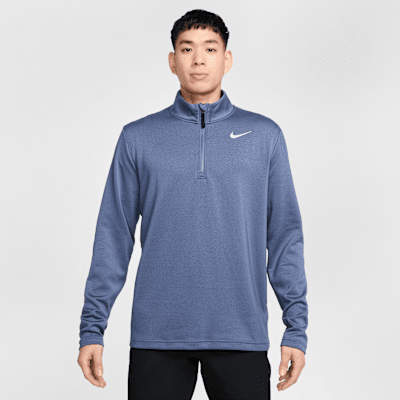 ナイキ ビクトリー メンズ Dri-FIT サーマ フレックス 1/2ジップ ゴルフトップ