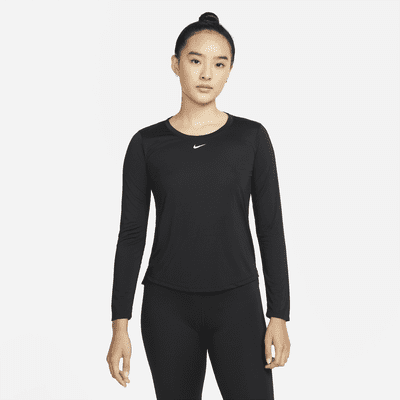 Nike Dri-FIT One Women's Standard Fit Long-Sleeve Top. Nike JP