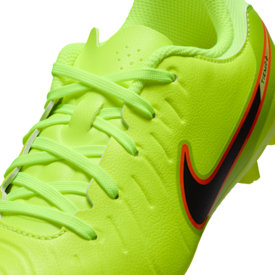 Nike Jr. Tiempo Legend 10 Academy Little/Big Kids' Hard-Ground Low-Top Soccer Cleats