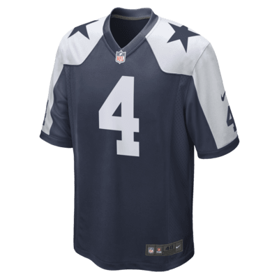 Jersey de fútbol americano NFL Dallas Cowboys (Dak Prescott) para hombre