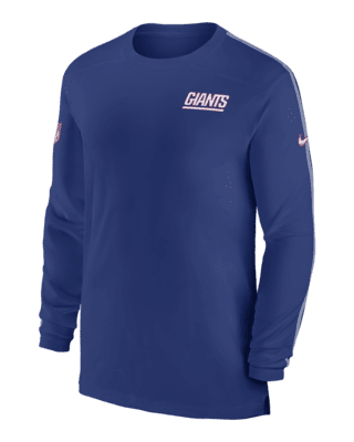 Мужские  New York Giants Sideline Coach Nike Dri-FIT NFL Long-Sleeve Top