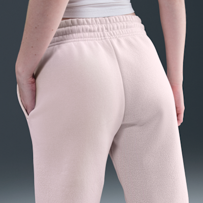 Nike Sportswear Phoenix Fleece-sweatpants med mellemhøj talje til kvinder
