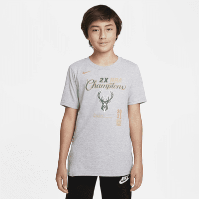 T-shirt Nike NBA Milwaukee Bucks pour ado