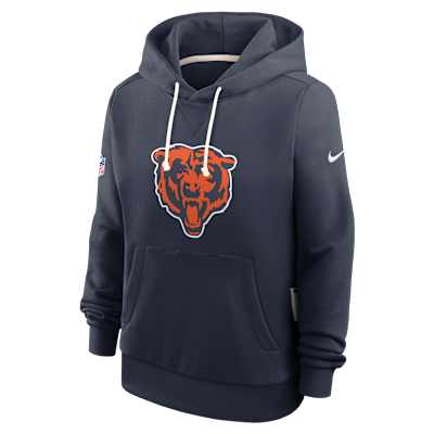 Chicago Bears Sideline Women's Nike Dri-FIT NFL Pullover Hoodie