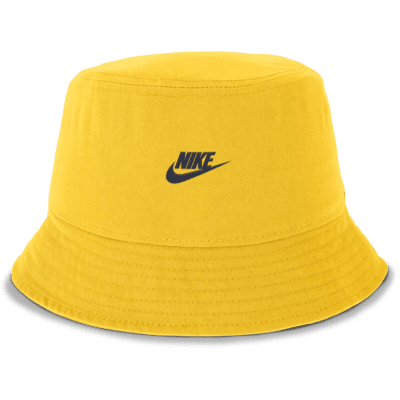 Gorro tipo pescador universitario Nike para hombre Michigan Wolverines Legacy Apex