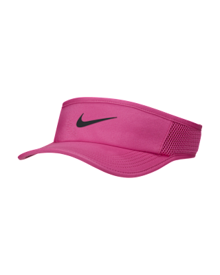 pink nike sun visor