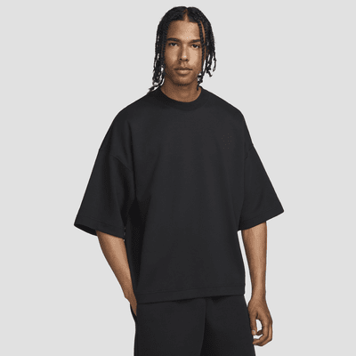 Haut en tissu Fleece à manches courtes Nike Tech pour homme