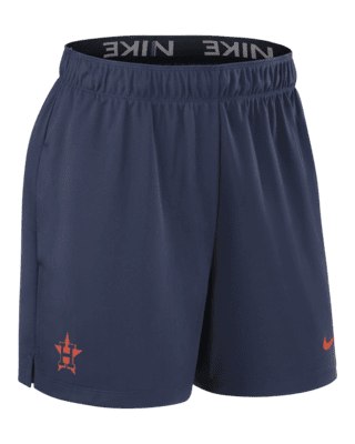 Женские шорты Houston Astros Authentic Collection Practice Nike Dri-FIT MLB Shorts