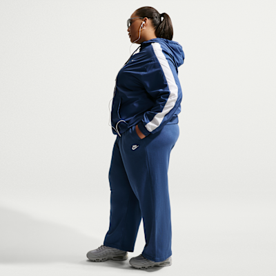 Nike Sportswear Club Fleece Women's Mid-Rise Wide-Leg Sweatpants (Plus Size)