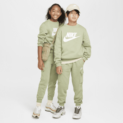 Sudadera para niños talla grande Nike Sportswear Club Fleece