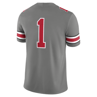 Jersey Game universitario Nike Dri-FIT para hombre de los Ohio State Buckeyes