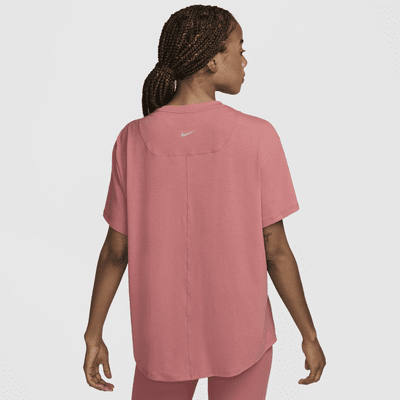 Haut à manches courtes Dri-FIT Nike One Relaxed pour femme