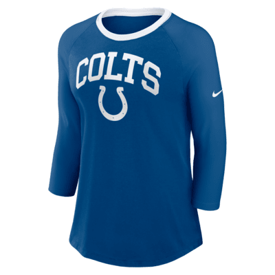 Indianapolis Colts Women's Nike NFL 3/4-Sleeve T-Shirt