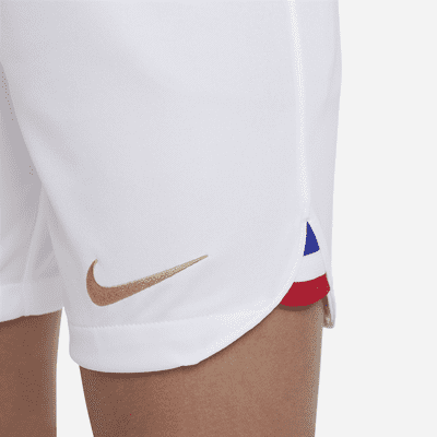 FFF 2022/23 Stadium Home Big Kids' Nike Dri-FIT Soccer Shorts