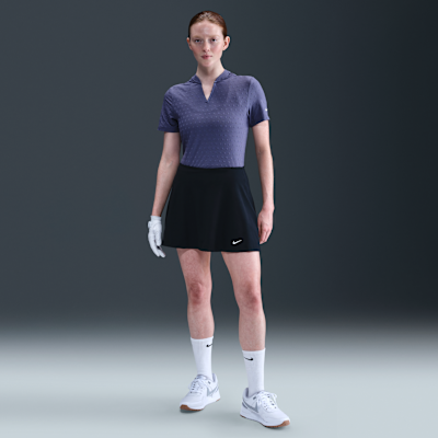 Polo de golf de manga corta Dri-FIT Blade Jacquard para mujer Nike Tour