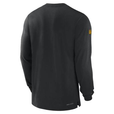 Nike Men's Pittsburgh Steelers Sideline Players Jacket - Black - M Each