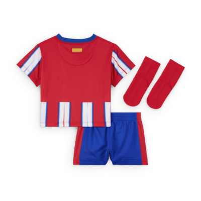 Ensemble 3 pièces Replica Nike Football Atlético Madrid 2024 Stadium Extérieur pour bébé et tout-petit