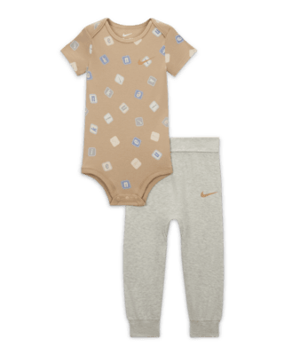 Детские  Nike Baby (12-24M) 2-Piece Printed Bodysuit Set