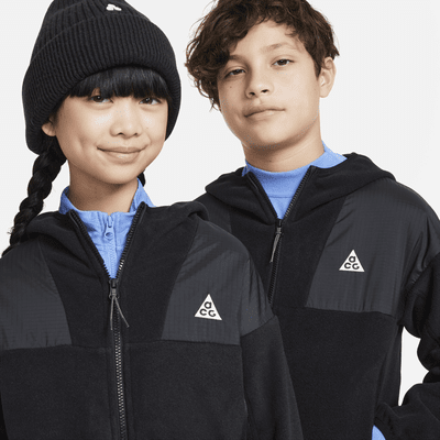 Sudadera con gorro para niños talla grande Nike ACG "Wolf Tree"