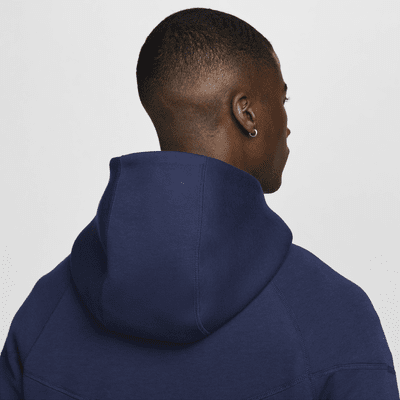 Paris Saint-Germain Tech Fleece Windrunner Nike Fußball-Hoodie mit durchgehendem Reißverschluss für Herren