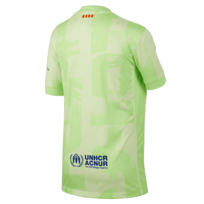 FC Barcelona 2024/25 Stadium Third Nike Replika-Fußballtrikot mit Dri-FIT-Technologie (ältere Kinder)