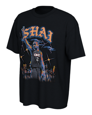 Женская футболка Shai Gilgeous-Alexander Oklahoma City Thunder City Edition Nike NBA