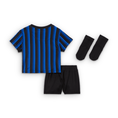 Inter Mailand 2025/26 Stadium Home dreiteiliges Nike Replika-Fußballtrikot-Set (Babys und Kleinkinder)