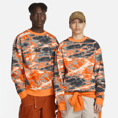 Nike ACG Nike Therma-FIT Fleece Allover Print Crew