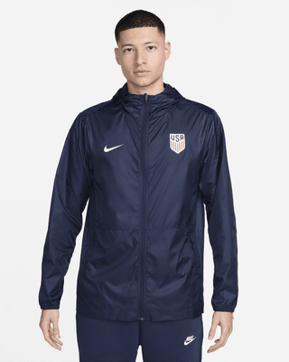 Мужская куртка USMNT Academy Pro Nike Soccer Hooded Rain