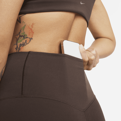 Leggings de largo completo de tiro alto y sujeción ligera para mujer Nike Zenvy