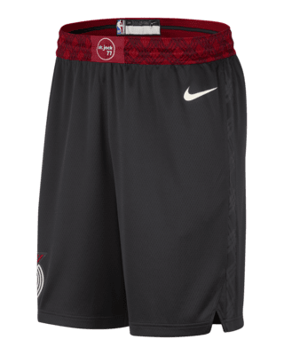 Мужские шорты Portland Trail Blazers 2023/24 City Edition Nike Dri-FIT NBA Swingman Shorts