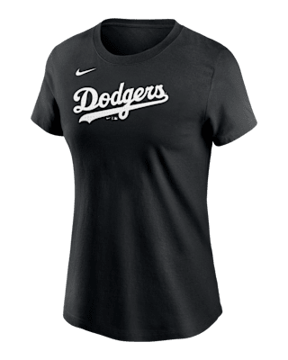 Женская футболка Los Angeles Dodgers Wordmark Nike MLB