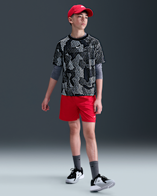 Детские шорты Nike Multi Big Kids' (Boys') Dri-FIT Shorts