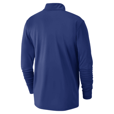 New York Knicks City Edition Men's Nike Dri-FIT NBA 1/2-Zip Long-Sleeve Top