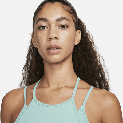Nike Indy Strappy Women's Light-Support Padded Ribbed Longline Sports ...