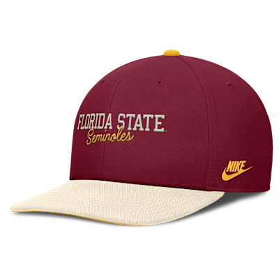 Florida State Legacy Script Men's Nike Dri-FIT College Adjustable Hat