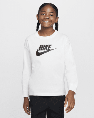 Подростковая футболка Nike Sportswear Big Kids' (Girls') Long-Sleeve